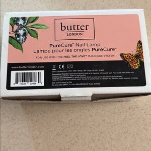 butter LONDON pureCure LED Nail Lamp for use with Peel the Love manicure system